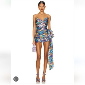 Zimmermann High Tide Wrap Playsuit size 1 small